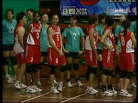 Waz Lian 1Malaysia Volleyball League 2011 Women's Final - E-Globex vs PDT-Pahang