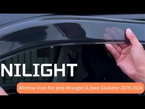 How to install window visor