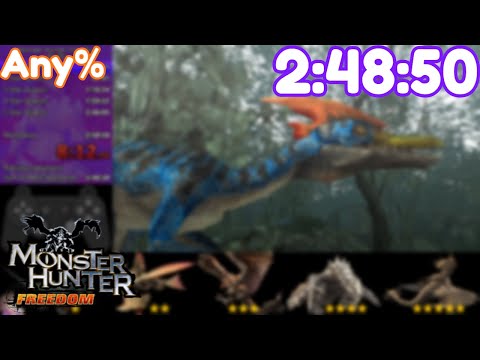 Monster Hunter Freedom - Any% Speedrun - 2:48:50