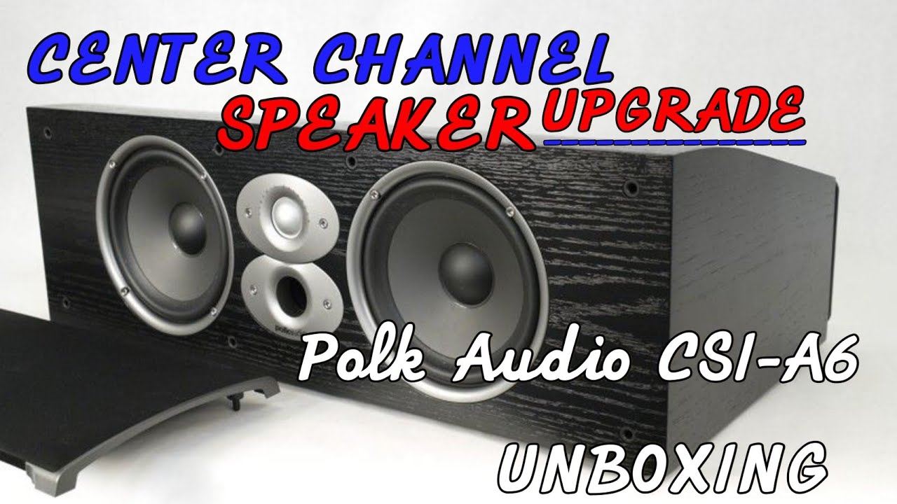 video Loa center Polk Audio CSiA6 chính hãng 0