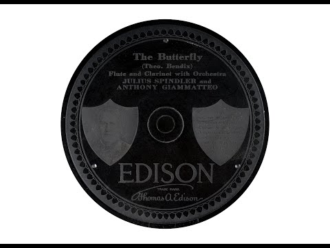 Julius Spindler (flute) and Anthony Giammatteo (clarinet) - The Butterfly (Bendix) (1915)
