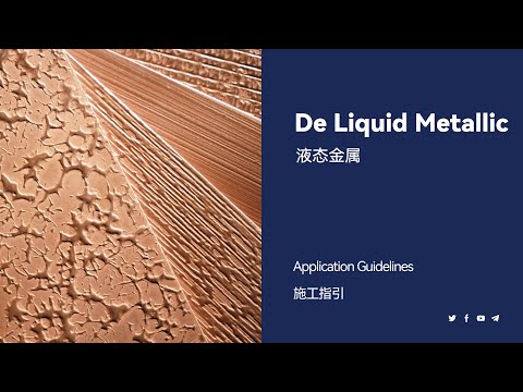 Spray Liquid Metal: Create Mirror-Like Copper Walls