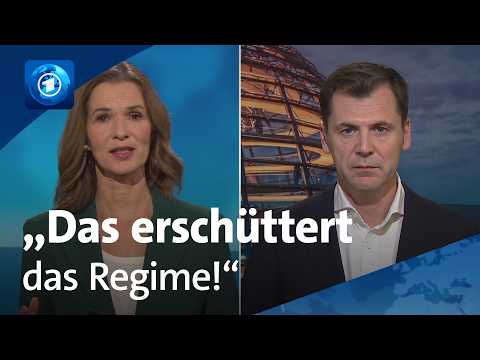 Video Thumbnail: Trump meldet Tod von Irans oberstem Führer Chamenei | tagesthemen-Interview