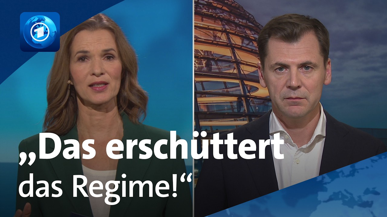 Trump meldet Tod von Irans oberstem Führer Chamenei | tagesthemen-Interview