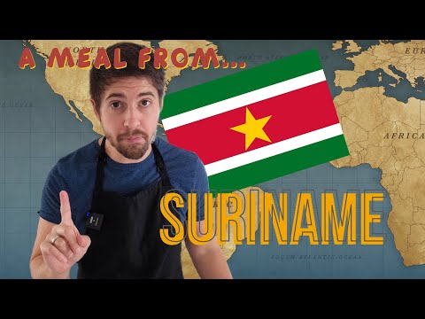 A Meal From South America | Suriname Cuisine | ERIC EATS THE WORLD