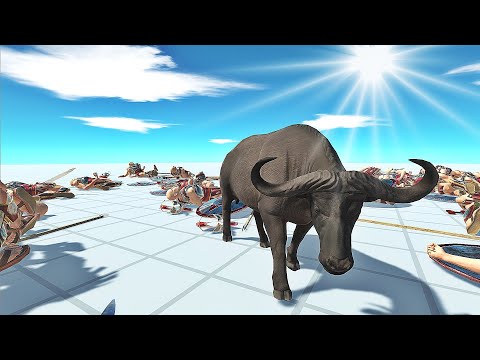 Cape Buffalo's Horn So Strong | Animal Revolt Battle Simulator ARBS