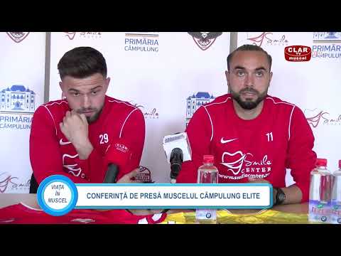 viata in muscel 02.11.2022 - conferinta de presa Muscelul Elite