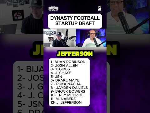 Thumbnail for Dynasty superflex startup draft.