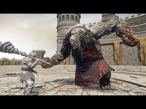 Golem Smith Vs Old NPC - Elden Ring Shadow of the Erdtree