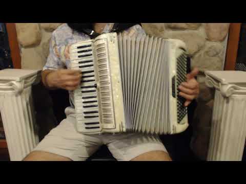 6098 - Ivory Major Piano Accordion LM 41 120 $499