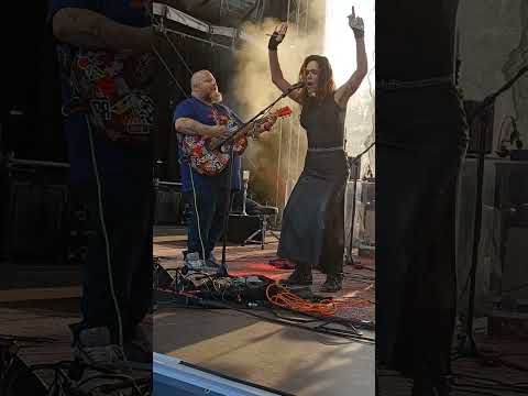 Beth Hart with Andreas Kümmert. Seebühne in Bremen .