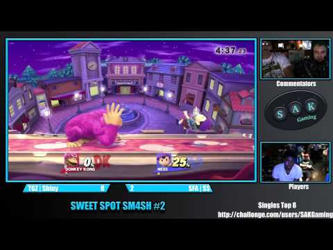 Sweet Spot Sm4sh #2 Grand Finals - TGZ | Shiny vs SFA | SS