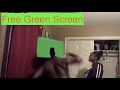 Free Green Screen Man Punches TV