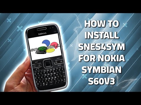 How to install snes4sym for nokia symbian s60v3