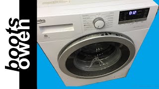 Beko washing machine full of water? Check filter: How to!