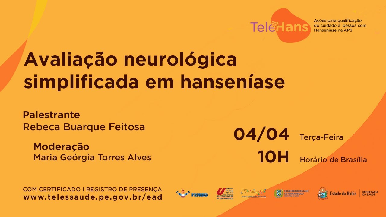 Avaliação neurológica simplificada em hanseníase