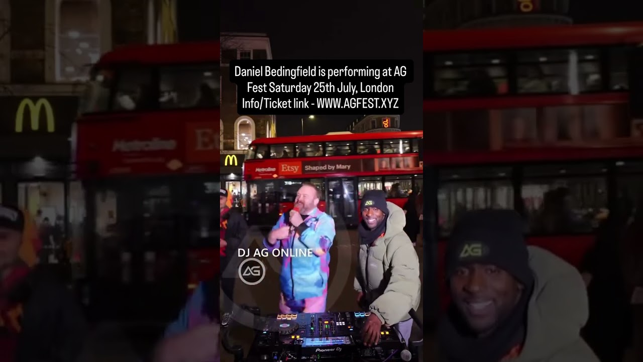 danielbedingfld is performing at AG Fest 2026 - London