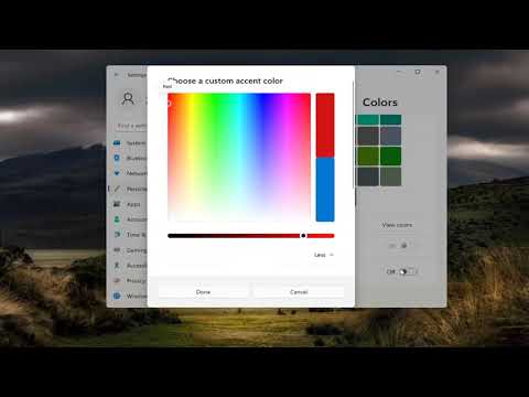 Change Color On Windows 11 [Tutorial]
