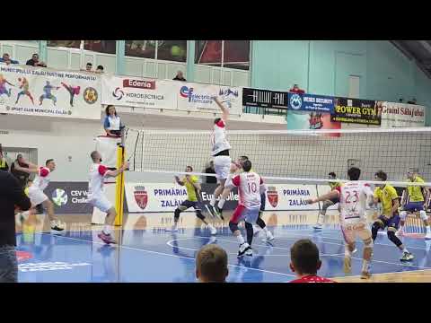 SCM ZALĂU  - BUDVA VOLLEY,  cupele europene 1