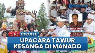 Suasana Nyepi 2026 di Manado: Richard Sualang Hadiri Upacara Tawur Kesanga dan Pawai Ogoh-ogoh
