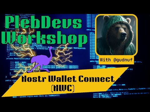 Cover image for Workshop: Nostr Wallet Connect (NWC)