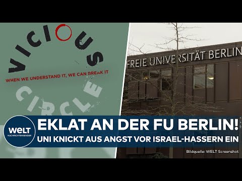 BERLIN: Aus Angst vor Israel-Hassern! FU sagt Pogrom-Ausstellung "Vicious Circle" ab