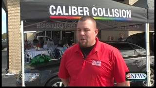 Corpus Christi, TX: Caliber Collision and USAA Gift Refurbished Vehicle to Local Veteran