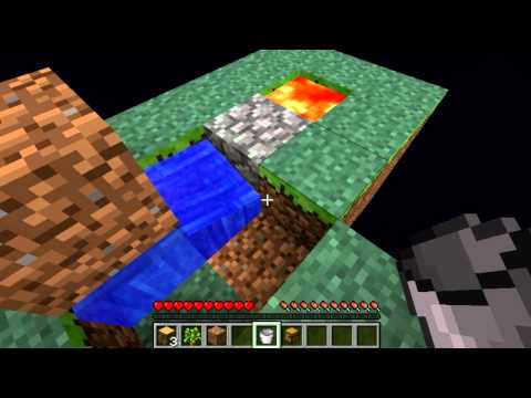 Minecraft - Skyblock Horseplay #1 - "Typical Skyblock 1st Day" W/ MangoNorris