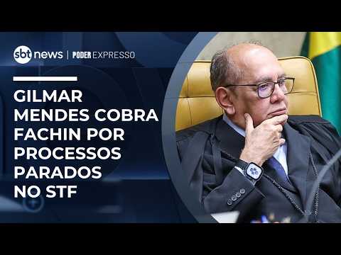 Gilmar Mendes se irrita e cobra Fachin por processos sem julgamento