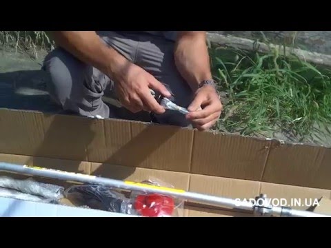 Мотокоса Sadko GTR-2100 подробная сборка