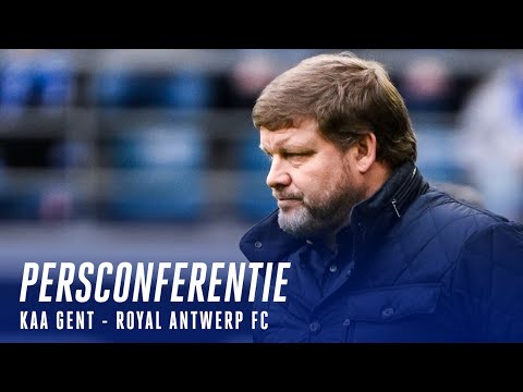 🎙 Persconferentie na KAA Gent - Royal Antwerp FC
