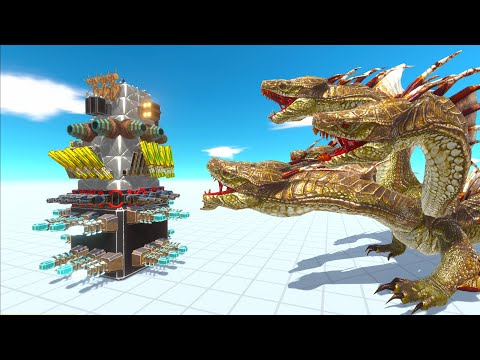 DEFENCE TOWER vs EVERY UNIT in Animal Revolt Battle Simulator