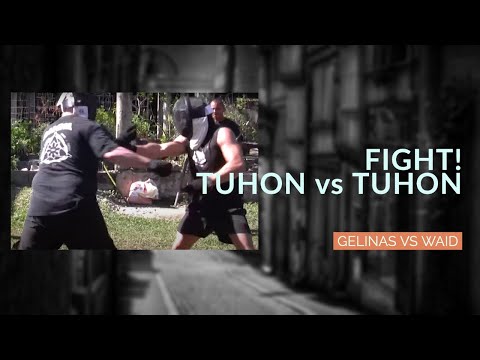 Dog Brothers vs PTK-SMF | Tuhon Philip v Tuhon Tim Waid: Double Knife Fight!