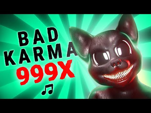 [999X SPEED] Cartoon Cat - Bad Karma (Horror Skunx)