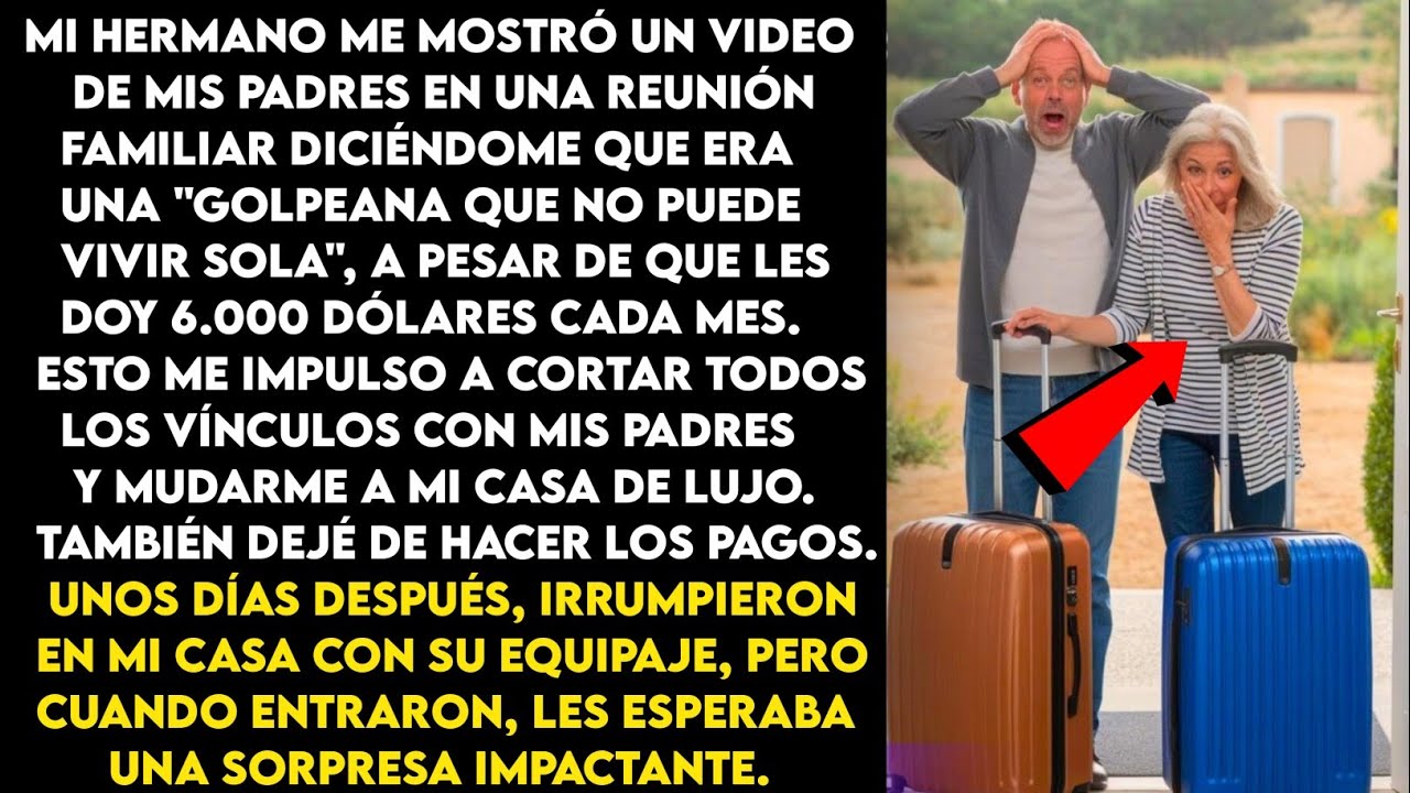 Mis padres me llamaron "gorrona que no puede vivir sola" en una fiesta familiar, así que me fui y