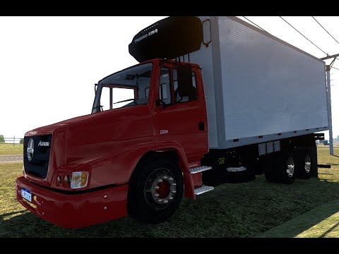 DESTONBEI MB ATRON 2324 E FUI FINALIZAR ENTREGA CHEGUEI NA CIDADE SEM COMBUSTIVEL MOD ETS2