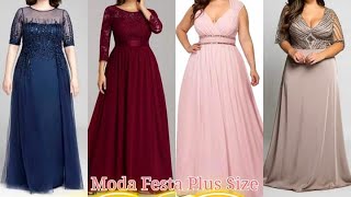Vestidos Longos de Festa Plus Size