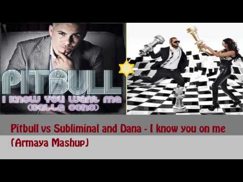 Pitbull vs Subliminal ft Dana International - I Know You On Me (Armaya Mashup)