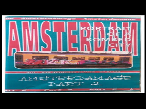 Graffiti Netherlands Amsterdamage