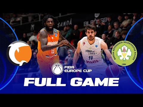 Norrkoping Dolphins v Manisa BBSK | Full Basketball Game | FIBA Europe Cup 2023-24