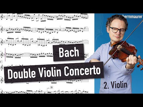 Bach Double Violin Concerto 2. Violin -NEW 2022-