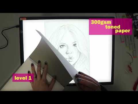 Drawing & Tracing? X-Press It Magnetic LED LIGHT PAD Demonstration - A quick test and review