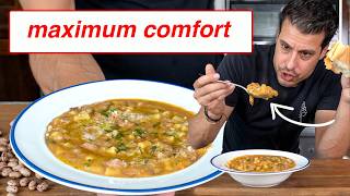 Pasta Patate e Fagioli, A Comforting CARB OVERLOAD