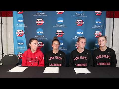 NCAA Round 1 Post Game Press Conference Lake Forest