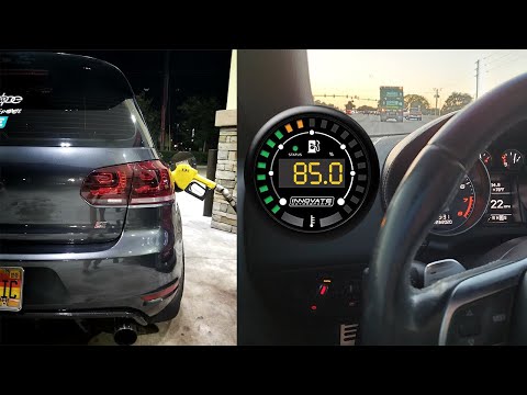 Run E85 in VW & Audi- Ethanol Gauge & Sensor Install!