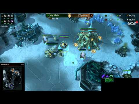 [SSAK] ZvP Tefel vs Gieco - CoCast z VonZay - Starcraft 2 HD polski komentarz