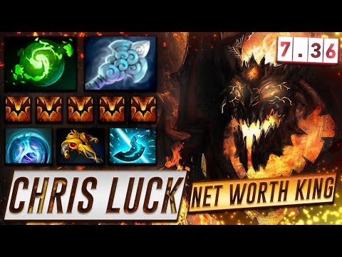 Chris Luck Shadow Fiend Net Worth King - Dota 2 Pro Gameplay [Watch & Learn]