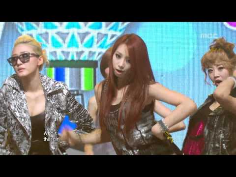 EXID - Whoz That Girl, 이엑스아이디 - 후즈 댓 걸, Music Core 20120303
