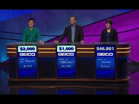 James Holzhauer LOSES On Jeopardy! After 33 DAY Win Streak! | Final Jeopardy! 6/03/2019