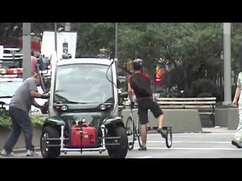 "Premium Rush" Filming in NYC (August 2010)